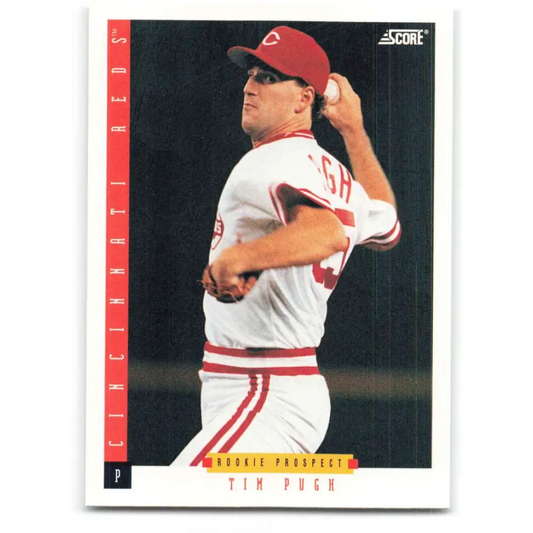 1993 Score #247 Tim Pugh NM-MT RC Rookie Cincinnati Reds Baseball Card Image 1