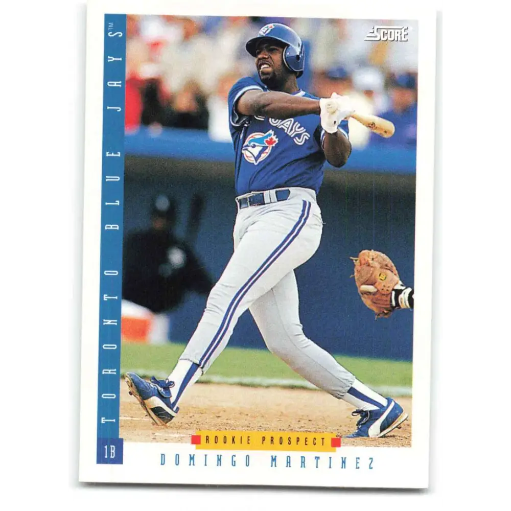 1993 Score #257 Domingo Martinez NM-MT RC Rookie Toronto Blue Jays Baseball Card Image 1
