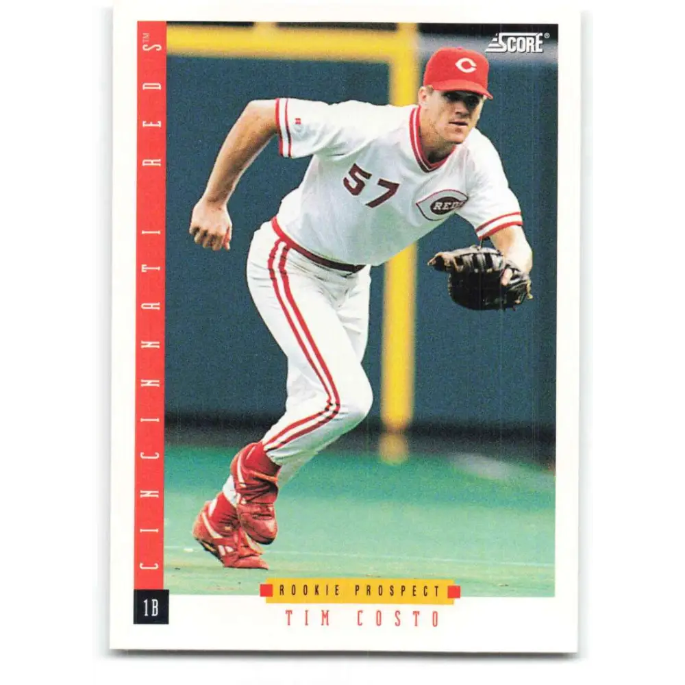 1993 Score #265 Tim Costo NM-MT Cincinnati Reds Baseball Card Image 1