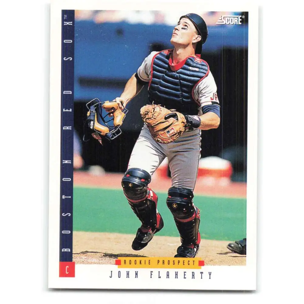 1993 Score #278 John Flaherty NM-MT Boston Red Sox Baseball Card Image 1