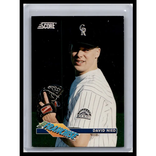 1993 Score #28 David Nied NM-MT Colorado Rockies Baseball Card Image 1