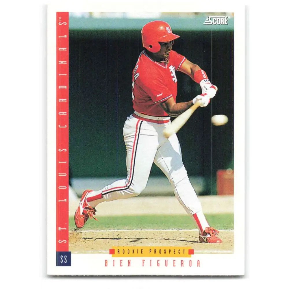 1993 Score #281 Bien Figueroa NM-MT St. Louis Cardinals Baseball Card Image 1