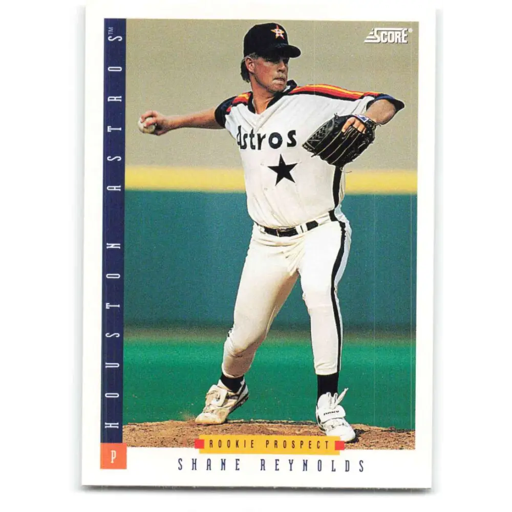 1993 Score #282 Shane Reynolds NM-MT Houston Astros Baseball Card Image 1