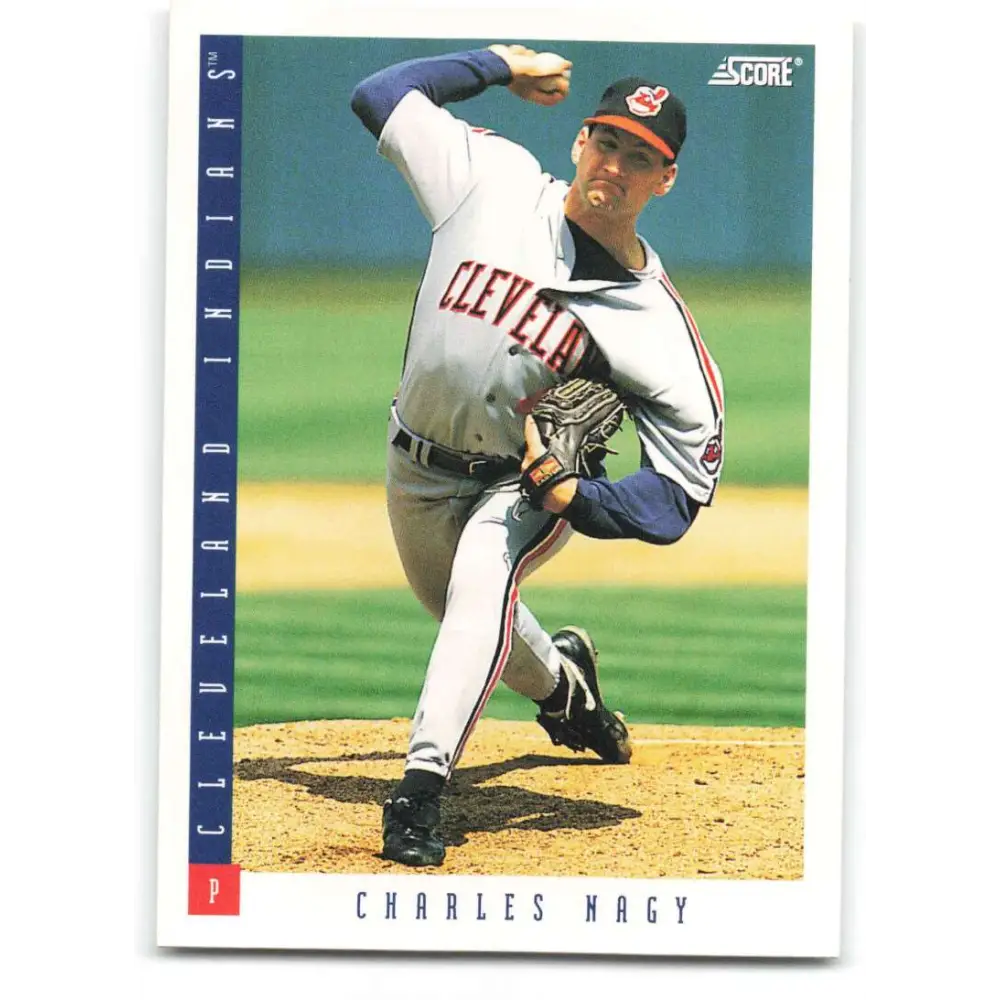 1993 Score #29 Charles Nagy NM-MT Cleveland Indians Baseball Card Image 1