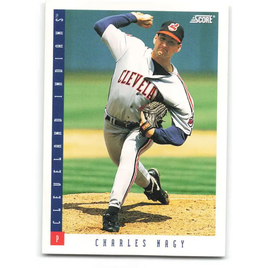 1993 Score #29 Charles Nagy NM-MT Cleveland Indians Baseball Card Image 1