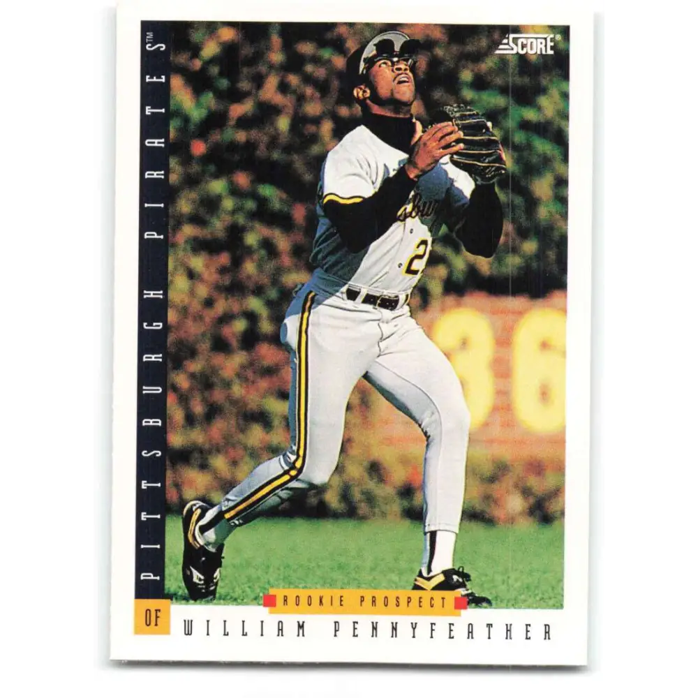 1993 Score #301 Will Pennyfeather NM-MT Pittsburgh Pirates Baseball Card Image 1