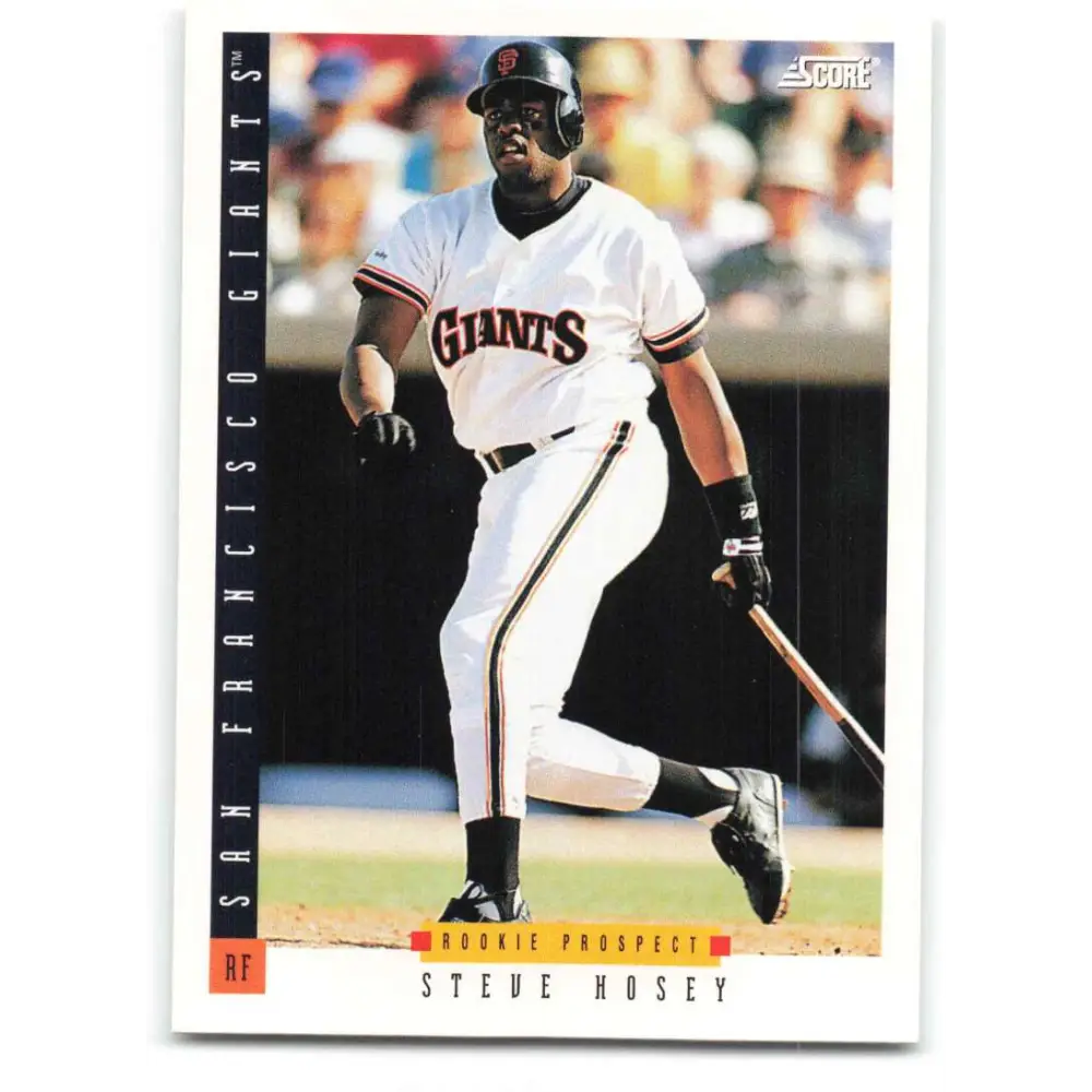 1993 Score #303 Steve Hosey NM-MT San Francisco Giants Baseball Card Image 1