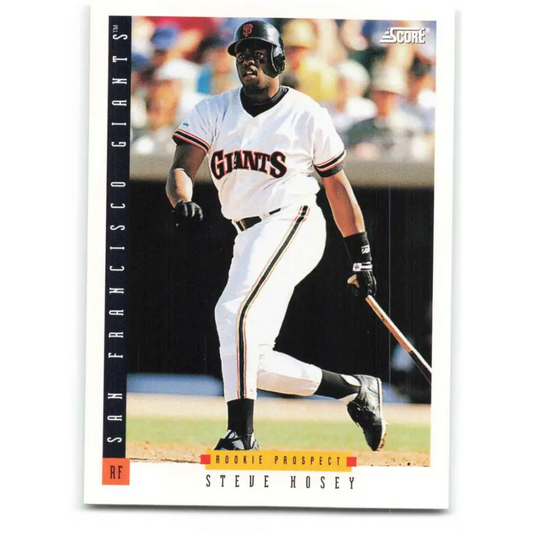 1993 Score #303 Steve Hosey NM-MT San Francisco Giants Baseball Card Image 1