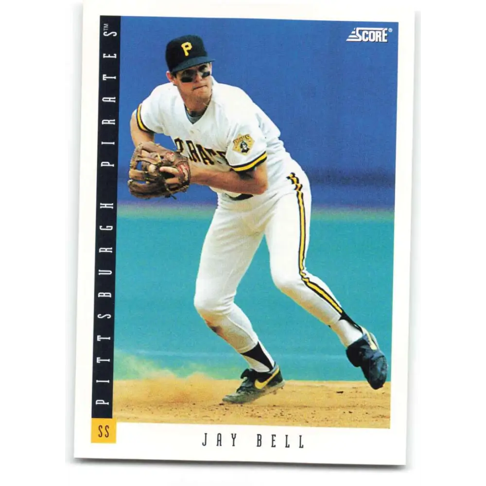 1993 Score #32 Jay Bell NM-MT Pittsburgh Pirates Baseball Card Image 1