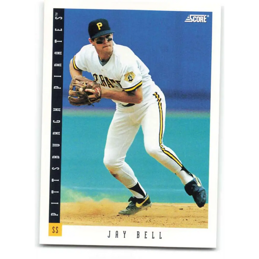 1993 Score #32 Jay Bell NM-MT Pittsburgh Pirates Baseball Card Image 1