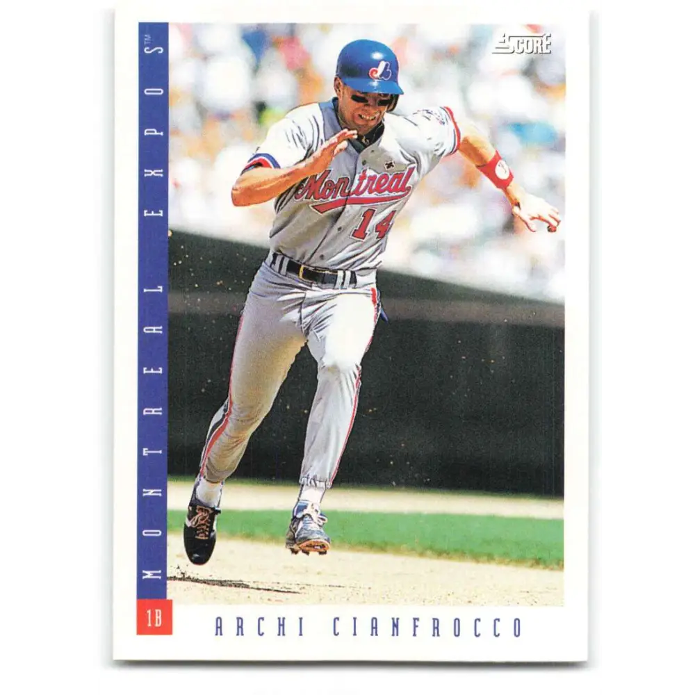 1993 Score #340 Archi Cianfrocco NM-MT Montreal Expos Baseball Card Image 1