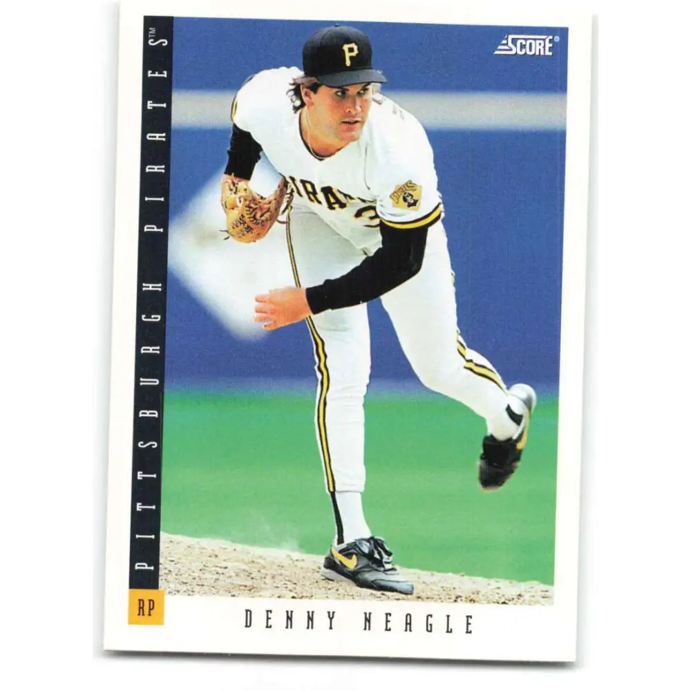 1993 Score #350 Denny Neagle NM-MT Pittsburgh Pirates Baseball Card Image 1