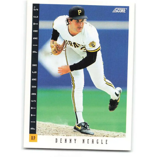 1993 Score #350 Denny Neagle NM-MT Pittsburgh Pirates Baseball Card Image 1