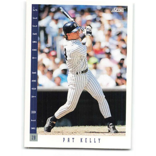 1993 Score #370 Pat Kelly NM-MT New York Yankees Baseball Card Image 1
