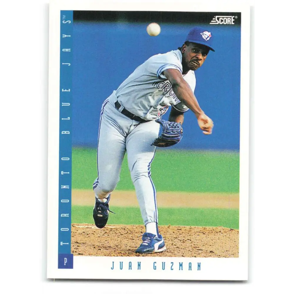 1993 Score #372 Juan Guzman NM-MT Toronto Blue Jays Baseball Card Image 1