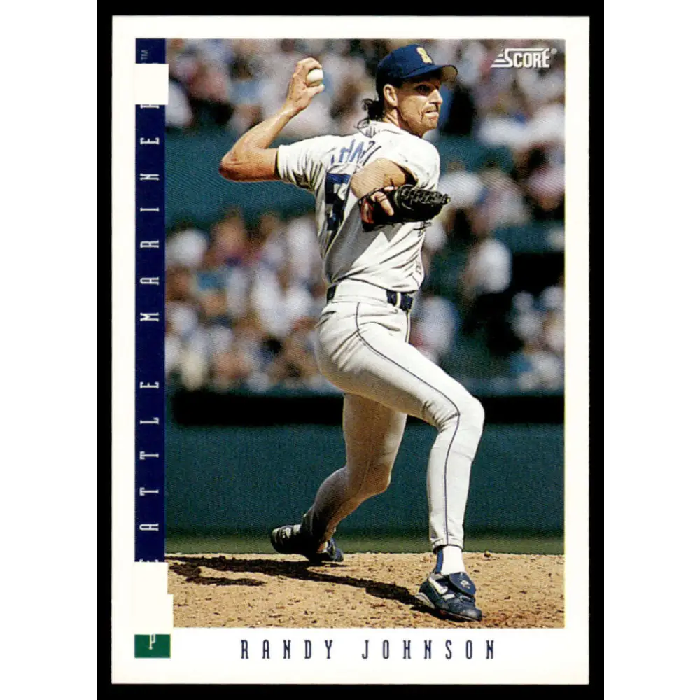 1993 Score #384 Randy Johnson NM-MT Seattle Mariners Baseball Card Image 1
