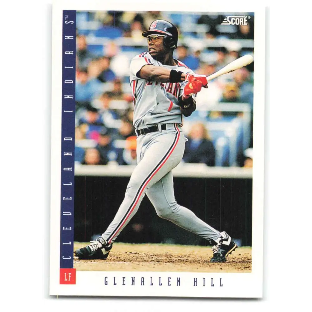 1993 Score #398 Glenallen Hill NM-MT Cleveland Indians Baseball Card Image 1