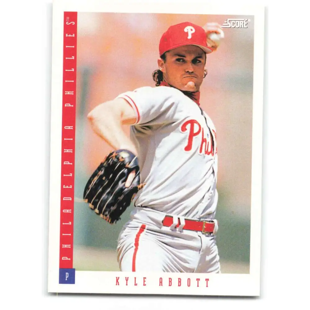 1993 Score #403 Kyle Abbott NM-MT Philadelphia Phillies Baseball Card Image 1