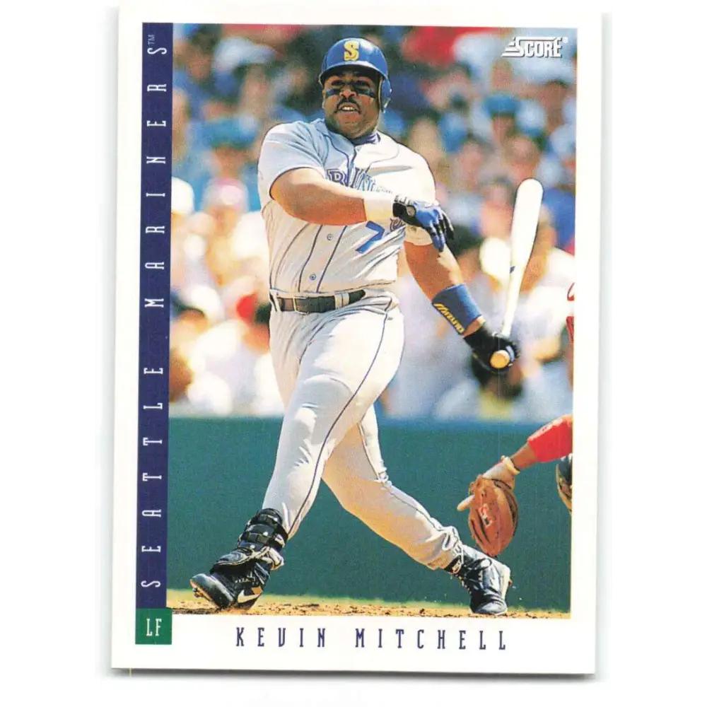 1993 Score #407 Kevin Mitchell NM-MT Seattle Mariners Baseball Card Image 1