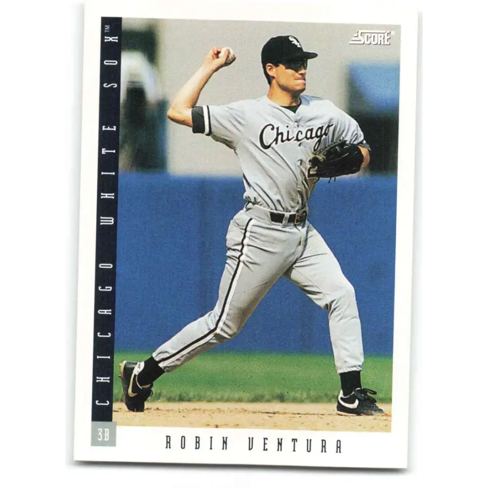 1993 Score #41 Robin Ventura NM-MT Chicago White Sox Baseball Card Image 1