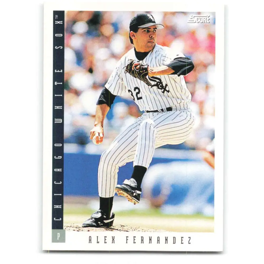 1993 Score #412 Alex Fernandez NM-MT Chicago White Sox Baseball Card Image 1