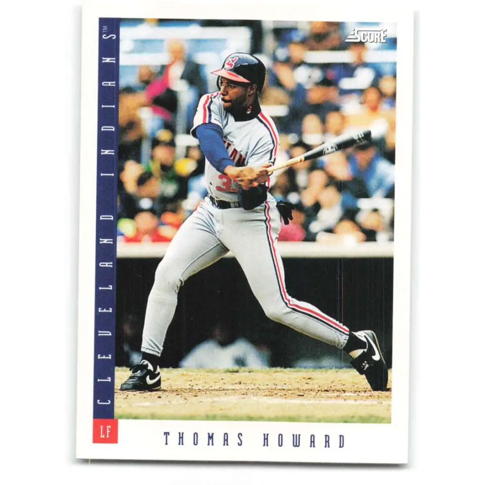 1993 Score #426 Thomas Howard NM-MT Cleveland Indians Baseball Card Image 1