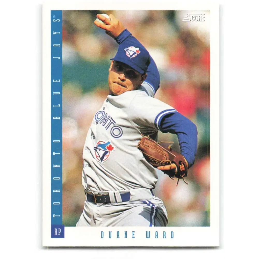 1993 Score #436 Duane Ward NM-MT Toronto Blue Jays Baseball Card Image 1