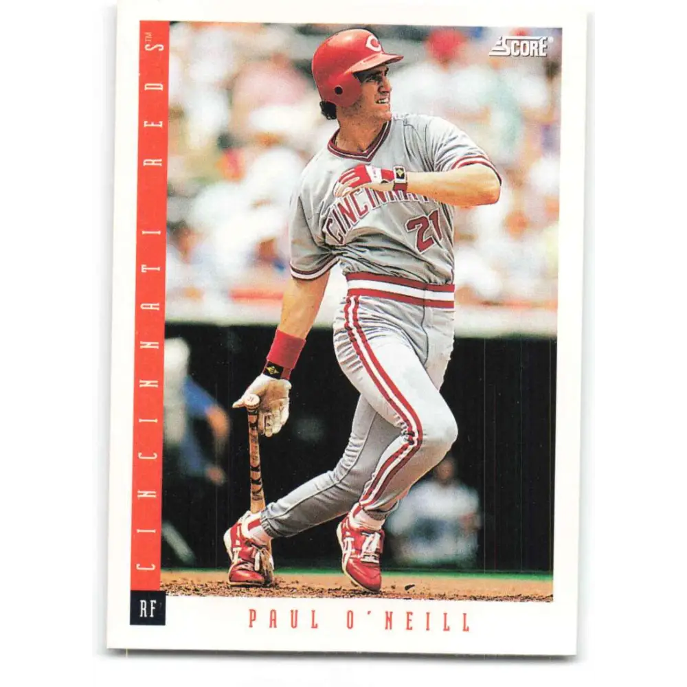 1993 Score #439 Paul O'Neill NM-MT Cincinnati Reds Baseball Card Image 1