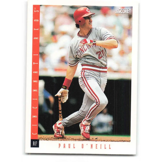 1993 Score #439 Paul O'Neill NM-MT Cincinnati Reds Baseball Card Image 1