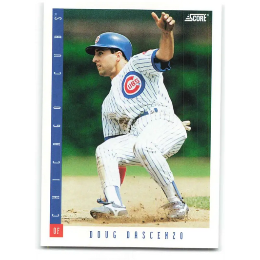 1993 Score #446 Doug Dascenzo NM-MT Chicago Cubs Baseball Card Image 1