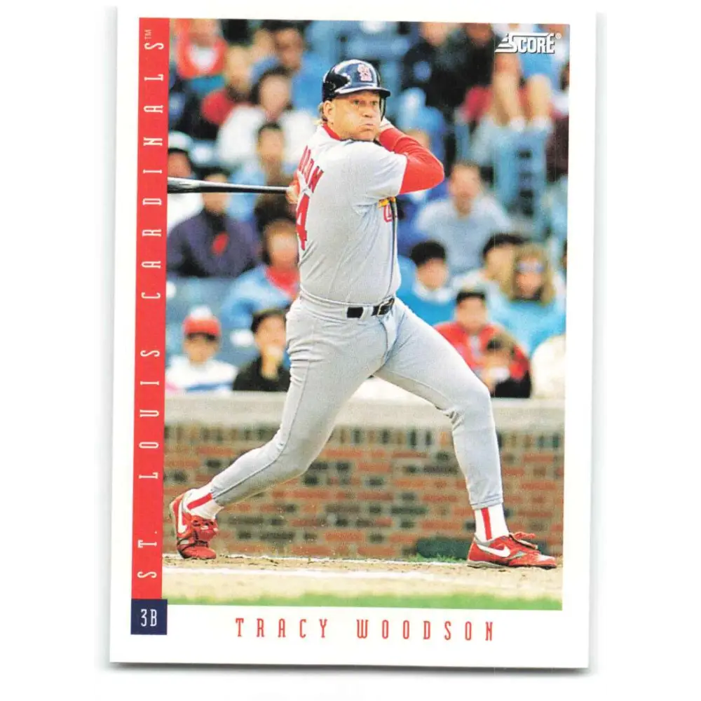 1993 Score #465 Tracy Woodson NM-MT St. Louis Cardinals Baseball Card Image 1