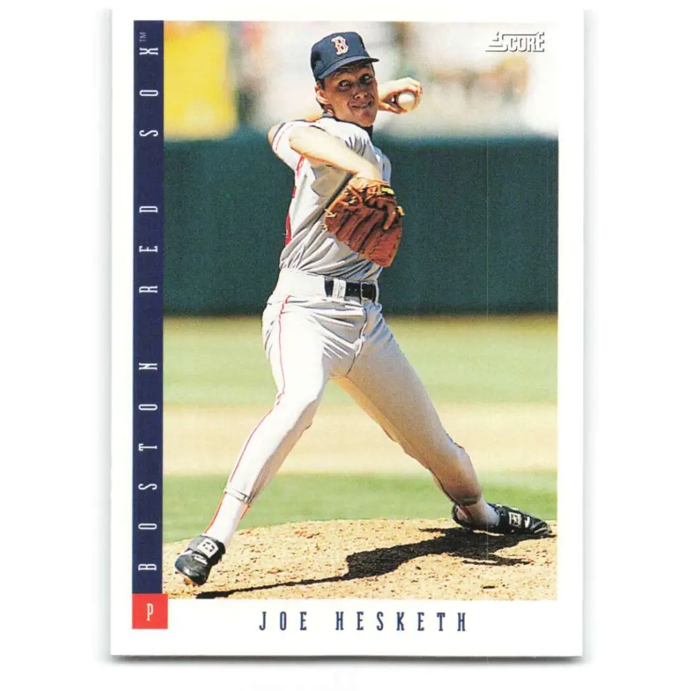1993 Score #467 Joe Hesketh NM-MT Boston Red Sox Baseball Card Image 1
