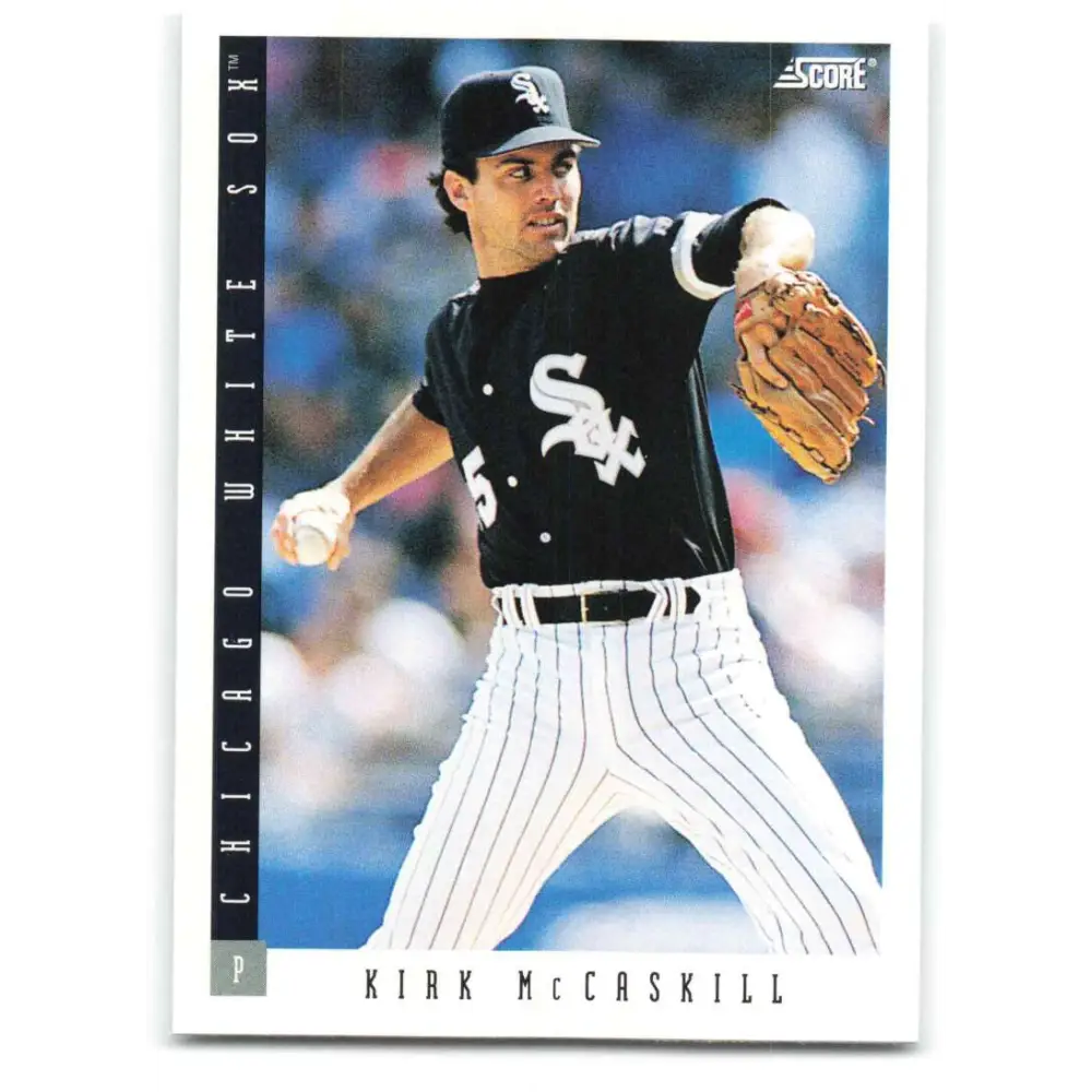 1993 Score #469 Kirk McCaskill NM-MT Chicago White Sox Baseball Card Image 1