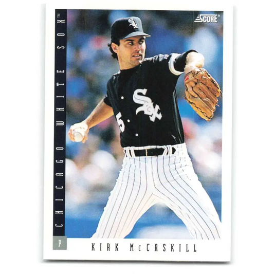 1993 Score #469 Kirk McCaskill NM-MT Chicago White Sox Baseball Card Image 1