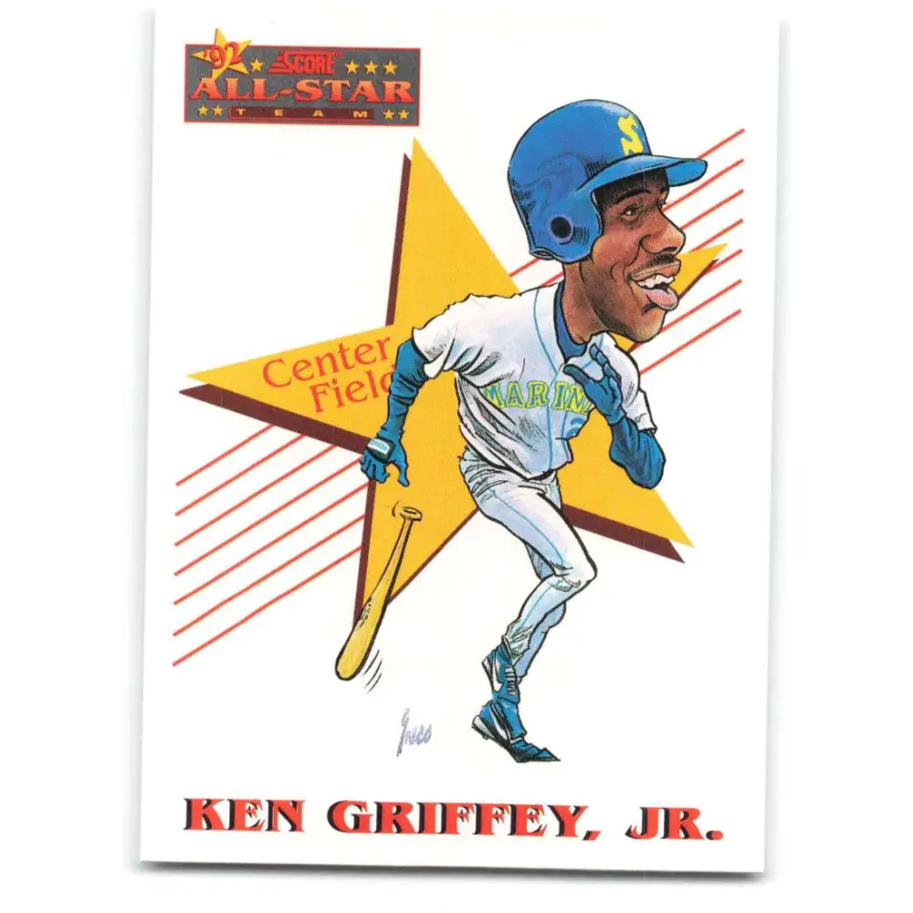 1993 Score #504 Ken Griffey Jr. AS NM-MT Seattle Mariners Baseball Card Image 1