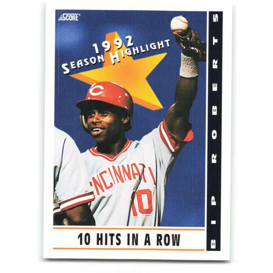 1993 Score #516 Bip Roberts HL NM-MT Cincinnati Reds Baseball Card Image 1