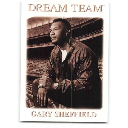 1993 Score #534 Gary Sheffield DT NM-MT San Diego Padres Baseball Card Image 1