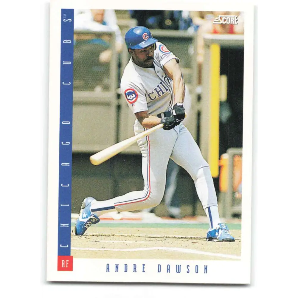 1993 Score #552 Andre Dawson NM-MT Chicago Cubs Baseball Card Image 1