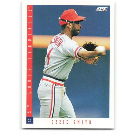 1993 Score #562 Ozzie Smith NM-MT St. Louis Cardinals Baseball Card Image 1