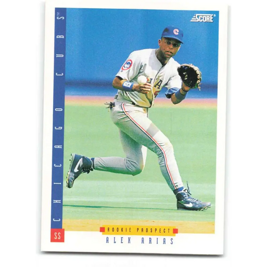1993 Score #565 Alex Arias NM-MT Chicago Cubs Baseball Card Image 1