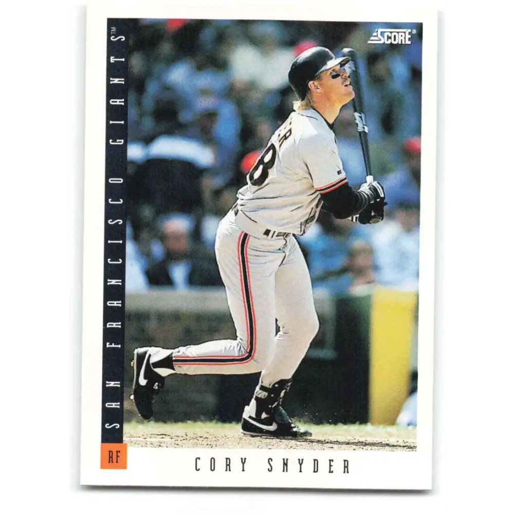 1993 Score #574 Cory Snyder NM-MT San Francisco Giants Baseball Card Image 1