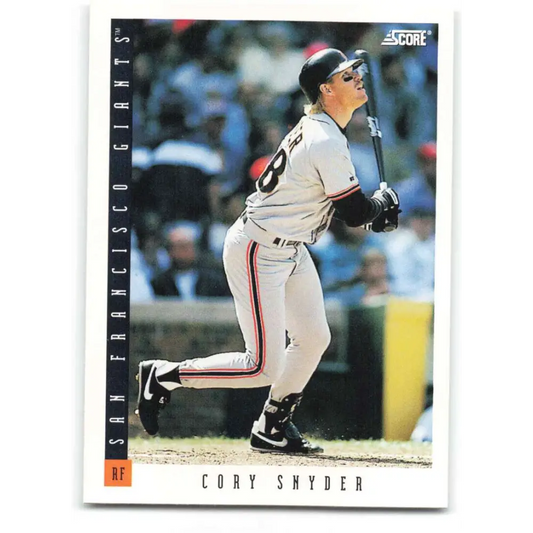 1993 Score #574 Cory Snyder NM-MT San Francisco Giants Baseball Card Image 1