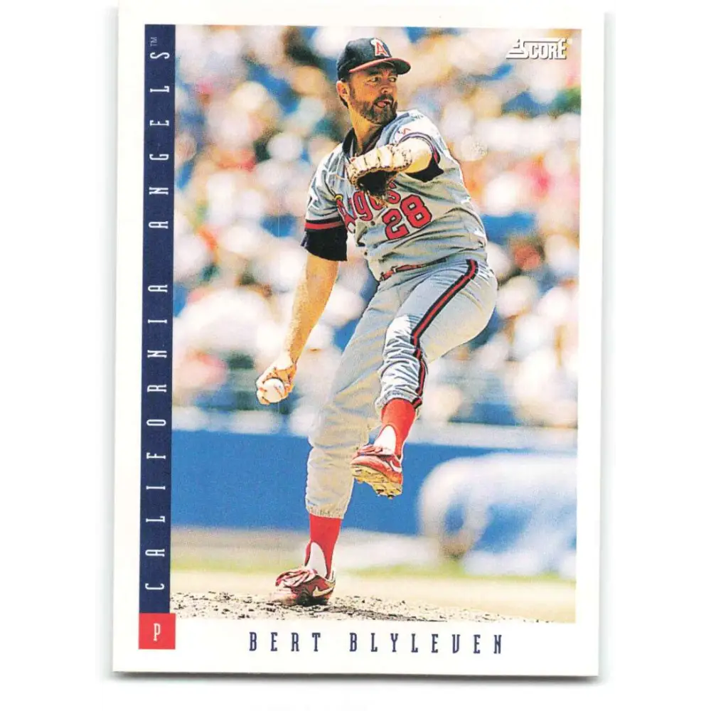 1993 Score #577 Bert Blyleven UER NM-MT California Angels Baseball Card Image 1