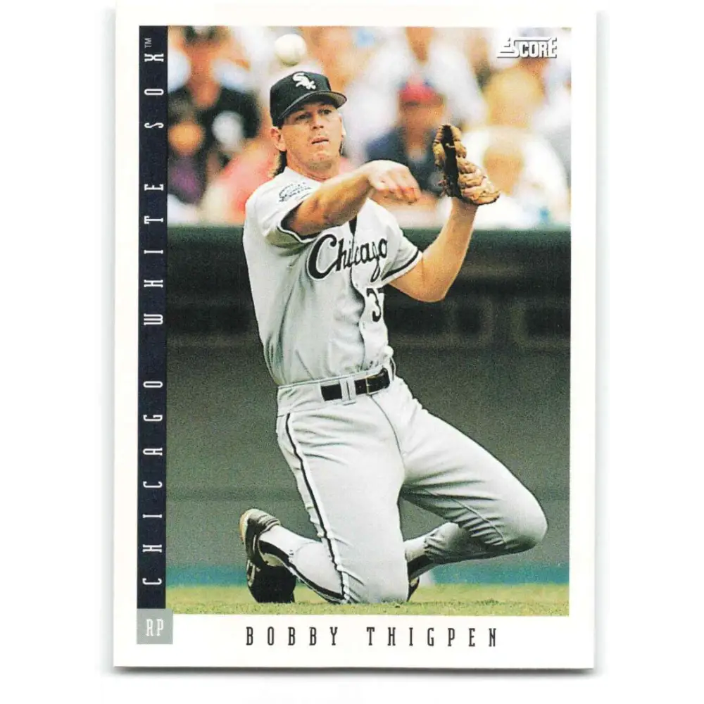 1993 Score #582 Bobby Thigpen NM-MT Chicago White Sox Baseball Card Image 1