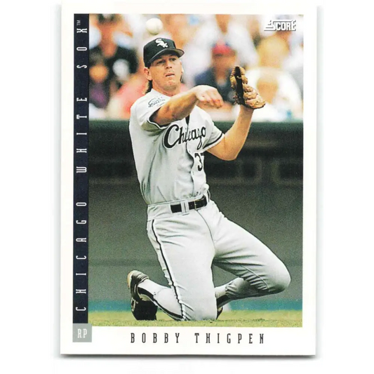 1993 Score #582 Bobby Thigpen NM-MT Chicago White Sox Baseball Card Image 1