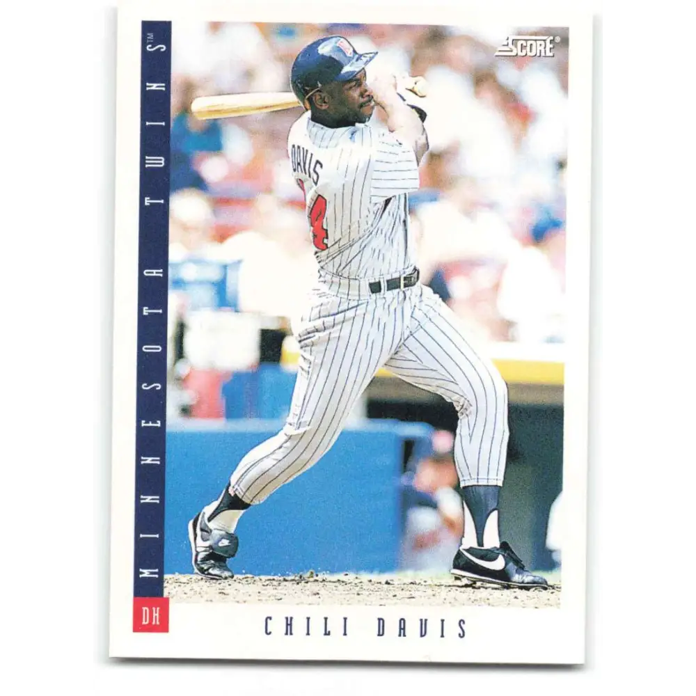 1993 Score #583 Chili Davis NM-MT Minnesota Twins Baseball Card Image 1