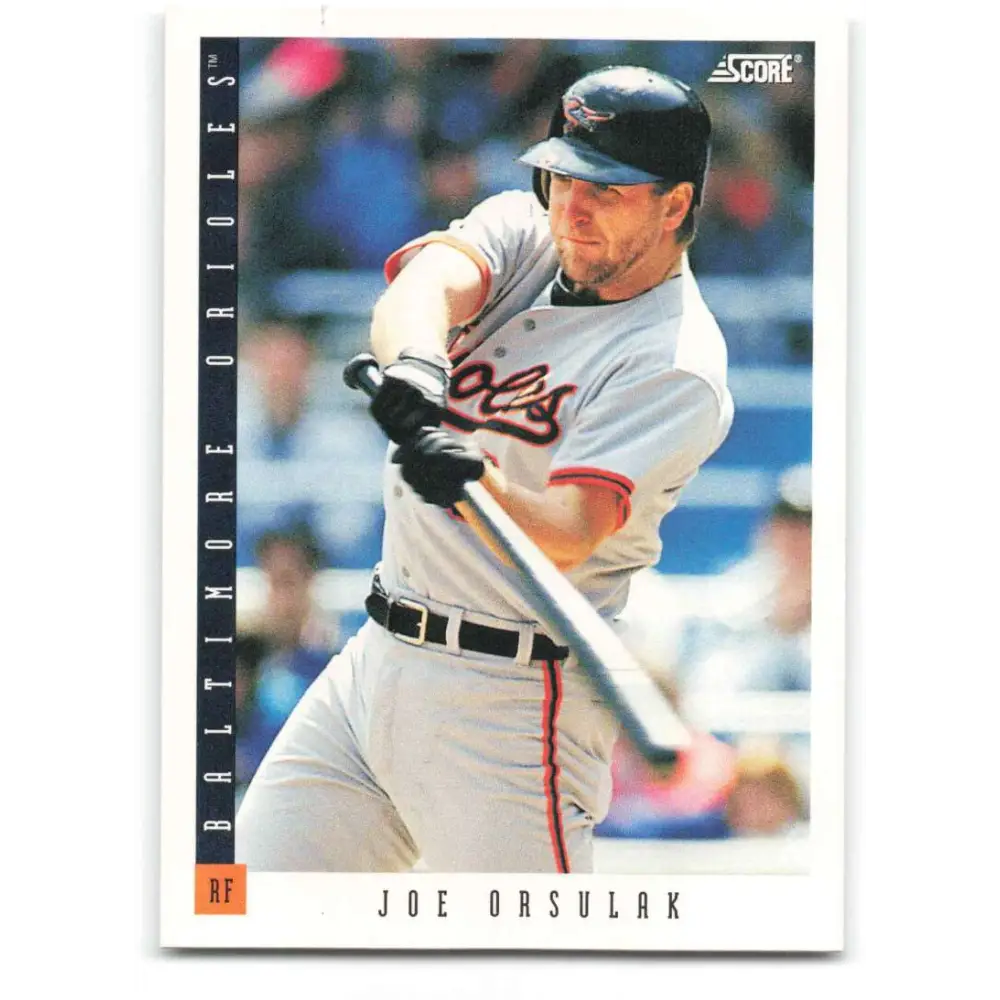 1993 Score #590 Joe Orsulak NM-MT Baltimore Orioles Baseball Card Image 1