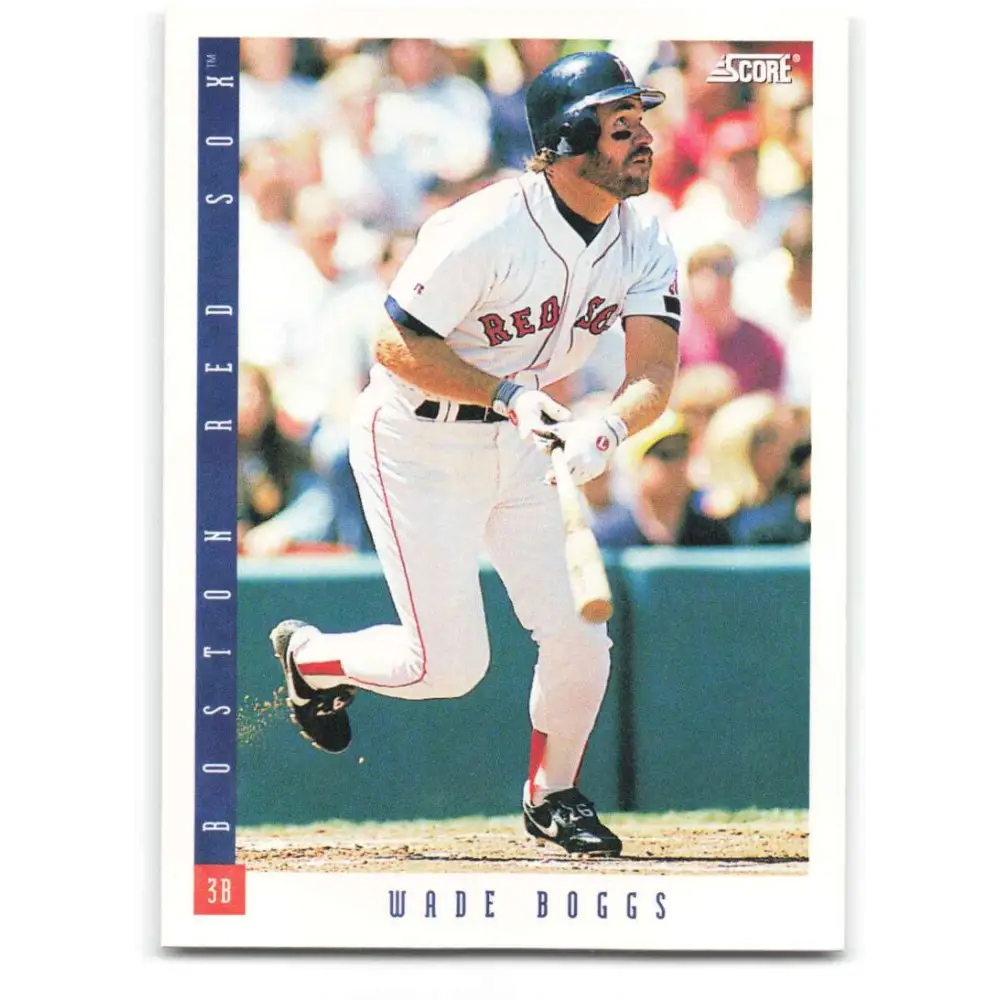 1993 Score #592 Wade Boggs NM-MT Boston Red Sox Baseball Card Image 1