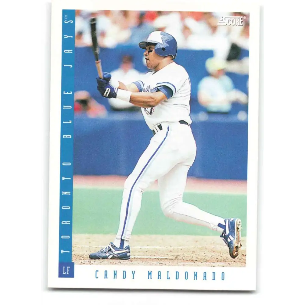 1993 Score #615 Candy Maldonado NM-MT Toronto Blue Jays Baseball Card Image 1