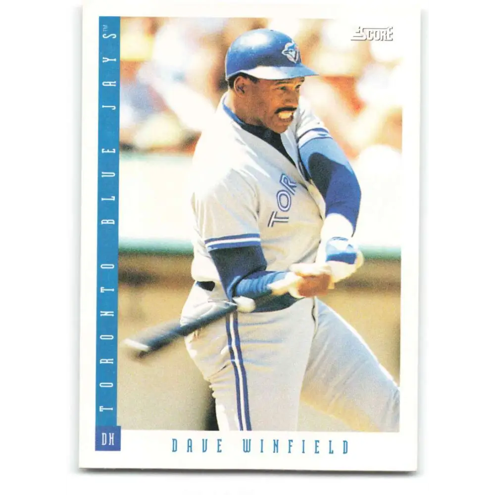 1993 Score #620 Dave Winfield NM-MT Toronto Blue Jays Baseball Card Image 1